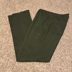 Gloria Vanderbilt Forest Green Amanda Jeans Sz 10 Women Pressed and Ready to Go